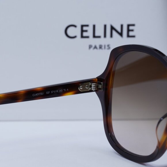 Final Price! Celine CL40172U 52F Brown Sunglasses - Picture 7 of 10